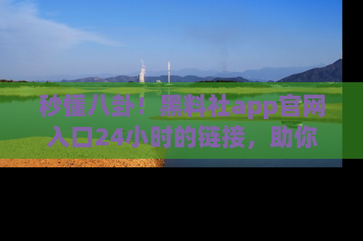 秒懂八卦！黑料社app官网入口24小时的链接，助你及时获取热搜焦点